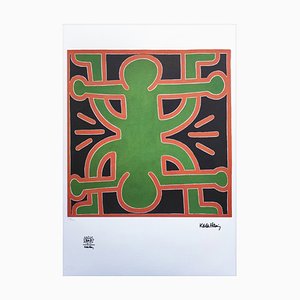 Keith Haring, Composition Figurative, Lithographie, Fin du 20ème Siècle