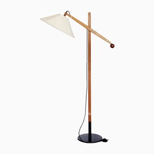Lámpara de pie Le Klint modelo 325 atribuida a Vilhelm Wohlert, años 60