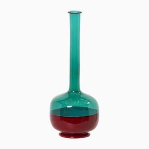 Bottiglia serie Morandiana in vetro di Murano di Gio Ponti per Venini, anni '60