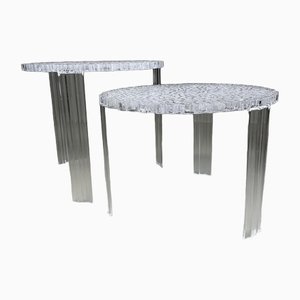 T-Table by Patricia Urquiola for Kartell, 2010s, Set of 2