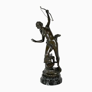 Jean Garnier, Diana die Jägerin, spätes 19. Jh., Bronze