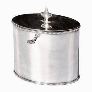 Teacaddy Can in Sterling Silver, 1763