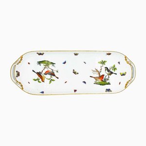 Porcelain Tray with Birds from Herend Rothschild