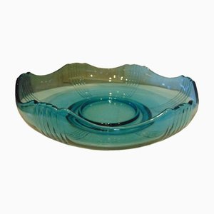 Art Deco Glass Bowl from Josef Invald, 1930s