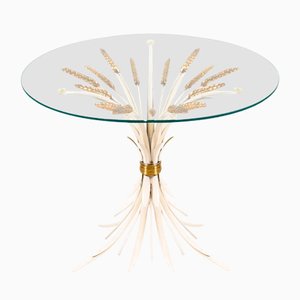 Hollywood Regency Table in the style of Coco Chanel, Italy, 1970s
