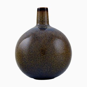Runde Vase mit schmalem Hals von Carl-Harry Stålhane für Rörstrand, 1920er