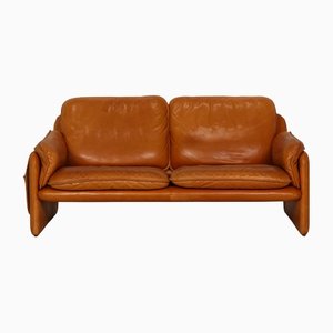 Brown Leather DS 61 2-Seat Sofa from de Sede