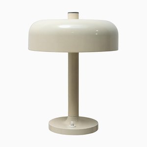 Mid-Century Metal Mushroom Table Lamp, Czechoslovakia, 1960s