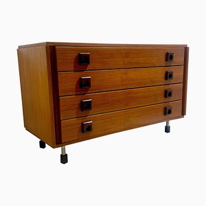 Mid-Century Modern Italian Wooden Chest of Drawers, 1960s