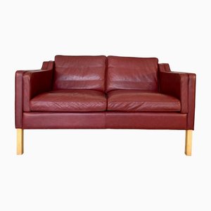 Mid-Century Danish Leather Sofa by Stouby, 1970s