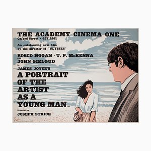 Portrait of the Artist as a Young Man Quad Film Poster from Academy Cinema, UK, 1977