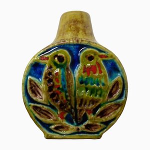 Ceramic Vase with Birds from Schramberg, Germany, 1970s