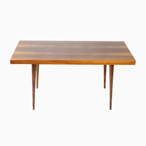 Longue Table Basse en Noyer de Mier, Tchécoslovaquie, 1965