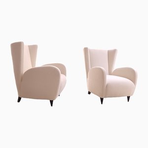 Mid-Century Armchairs attributed to Paolo Buffa, Italy, 1950s, Set of 2
