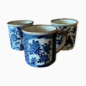Sandstone Mugs, 1970s, Set of 3