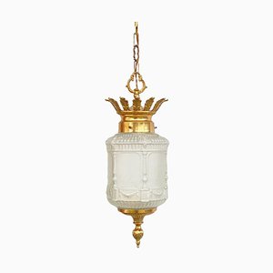 Lámpara colgante Regency francesa, años 60