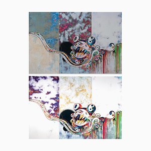 Takashi Murakami, 772-777 & 772-772, 2016, Lithographie