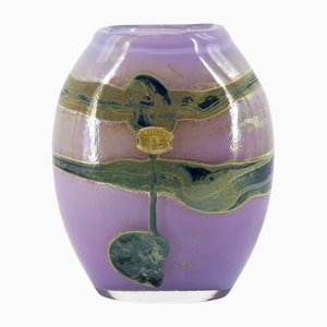 Crystal Vase from Val Saint Lambert, 1980s