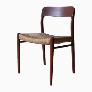 N ° 75 Stühle von Niels Otto Moller für Jl Mollers, 1960er, 4er Set