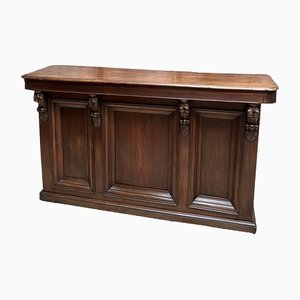 Antique Pine Coffee Counter