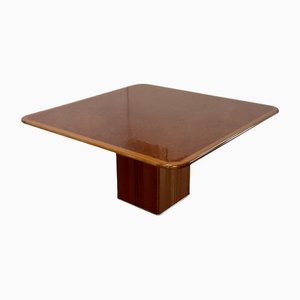 Square Africa Dining Table by Afra and Tobia Scarpa for Maxalto, Italy, 1970s