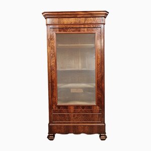 Louis Philippe Bookcase in Blonde Mahogany, 1830s