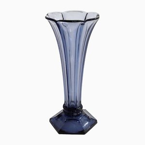 Art Deco Belgian Fleur Vase from Val Saint-Lambert, 1930s