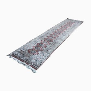 Vintage pakistanischer Teppich aus Wolle & Seide
