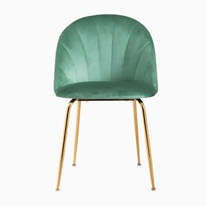 Congole Stuhl aus Velours von BDV Paris Design Furnitures