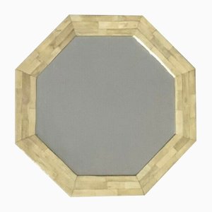 Espejo octogonal Art Déco neoclásico, años 50