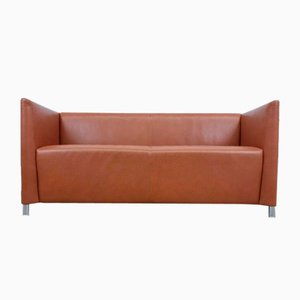 Sofa in Cognac Leather from Walter Knoll