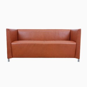 Sofa in Cognac Leder von Walter Knoll
