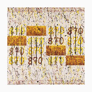 Jean-Claude Bossel, Cantors' Numbers #870, 2017, Acrylic
