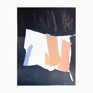 Pierre Pallut, Abstrakte Komposition, 1972, Lithographie