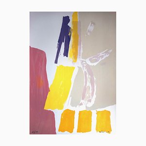 Pierre Pallut, Abstract Composition 1, 1972, Lithograph