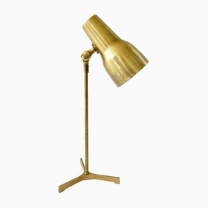 Mid-Century Scandinavian Table Lamp in Brass, 1960s