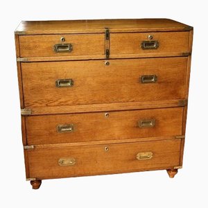 Campaign Military Chest of Drawers
