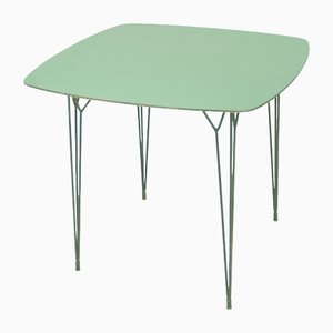 Yellow & Green Double-Sided Table by Nisse Strinning for String, 1950s