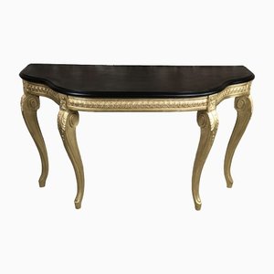 Louis XV Style Console in Wood, 1970s