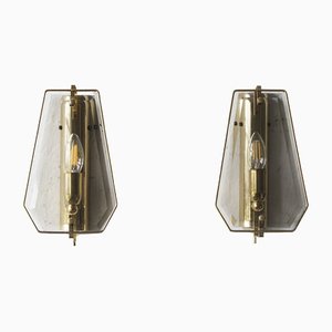 Vintage Danish Wall Lamps from Lyfa, Set of 2