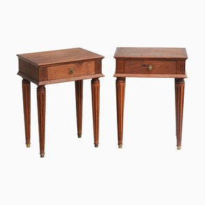 French Louis XVI Revival Nightstands, 1960, Set of 2