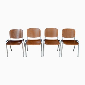 Scandinavian Dining Chairs, 1970s, Set of 20