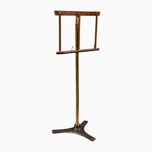 Victorian English Adjustable Music Stand or Lectern Rest, 1870