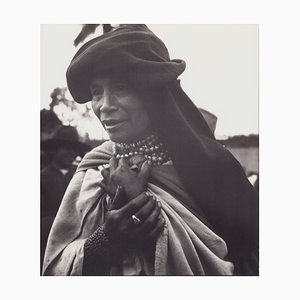 Hanna Seidel, Ecuadorian Woman, Black and White Photograph, 1960s