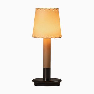 Lampe à Piles Minimal Basic Beige par Santiago Roqueta pour Santa & Cole