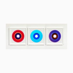 Heidler & Heeps, B Side Vinyl Collection, Color Photographs, 2014-2017, 3er Set