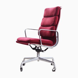 Aluminum Soft Pad Reclining Executive Office Chair by Herman Miller for Eames, 1980s