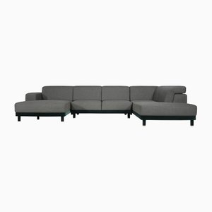 Eagle Sofa aus Velours und Messing von BDV Paris Design Furnitures