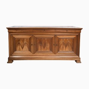 Antique French Provencal Sideboard in Cappuccina and Walnut, 1800s