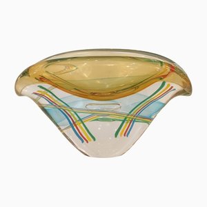 Jarrón de cristal de Murano de Salviati, años 60